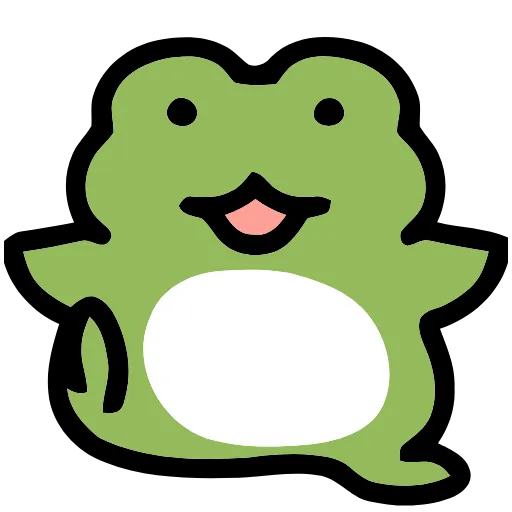 🐸 Эмодзи «Frog -» для Telegram