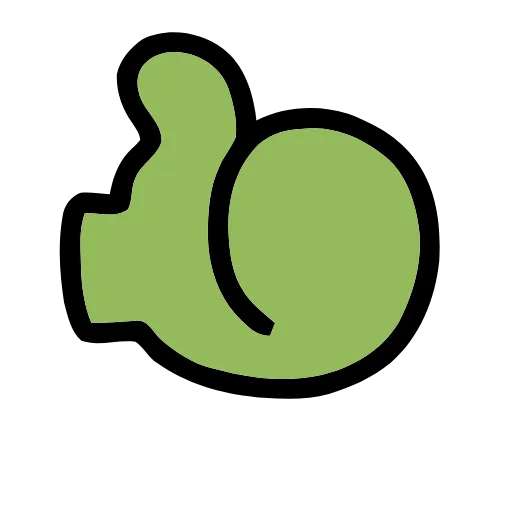 👍 Эмодзи «Frog -» для Telegram