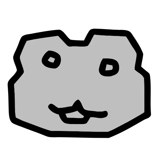 🪨 Эмодзи «Frog -» для Telegram