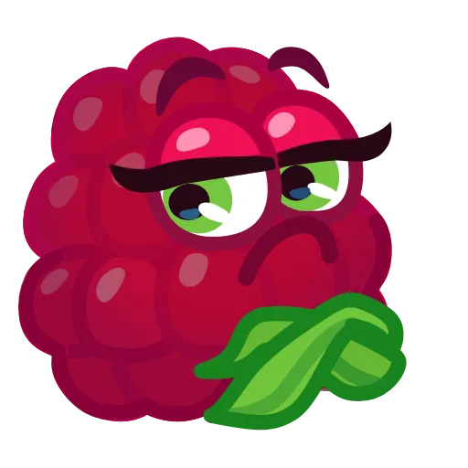 😑 Эмодзи «Veggiemoji» для Telegram