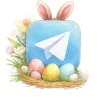 📲 Эмодзи «Великая Пасха» для Telegram