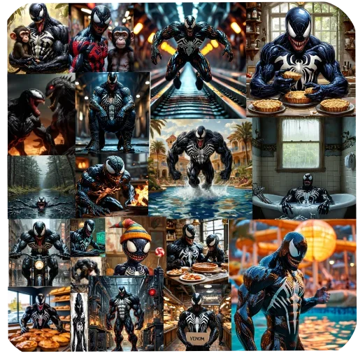 🚲 Стикер «Venom remake» для Telegram