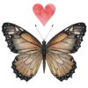 🦋 Эмодзи «Любовь И Точка» для Telegram