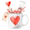 ☕️ Эмодзи «Любовь И Точка» для Telegram