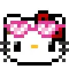 🌟 Эмодзи «Hawaii #status #cute #girl #pixel» для Telegram