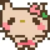 🌟 Эмодзи «Hawaii #status #cute #girl #pixel» для Telegram