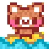 🌟 Эмодзи «Hawaii #status #cute #girl #pixel» для Telegram