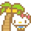 🌟 Эмодзи «Hawaii #status #cute #girl #pixel» для Telegram
