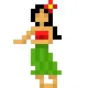 🌟 Эмодзи «Hawaii #status #cute #girl #pixel» для Telegram