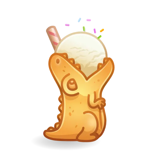 🍦 Стикер «Vice Cream» для Telegram