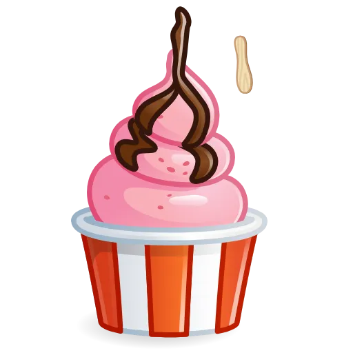 🍦 Стикер «Vice Cream» для Telegram