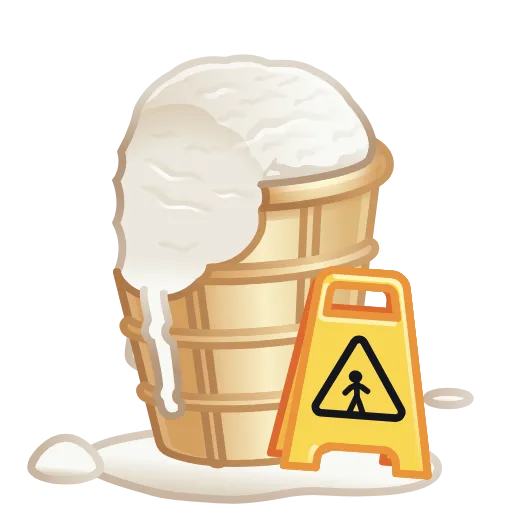 🍦 Стикер «Vice Cream» для Telegram