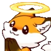 😇 Эмодзи «Vicksy fox 🦊» для Telegram