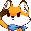 😠 Эмодзи «Vicksy fox 🦊» для Telegram