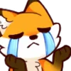 😭 Эмодзи «Vicksy fox 🦊» для Telegram