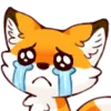 😭 Эмодзи «Vicksy fox 🦊» для Telegram