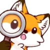 🔍 Эмодзи «Vicksy fox 🦊» для Telegram