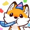🥳 Эмодзи «Vicksy fox 🦊» для Telegram