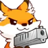 🔫 Эмодзи «Vicksy fox 🦊» для Telegram