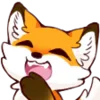 😌 Эмодзи «Vicksy fox 🦊» для Telegram