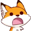 😳 Эмодзи «Vicksy fox 🦊» для Telegram