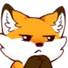 🤔 Эмодзи «Vicksy fox 🦊» для Telegram