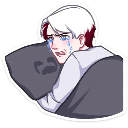 😭 Стикер «Виктор без надписей» для Telegram