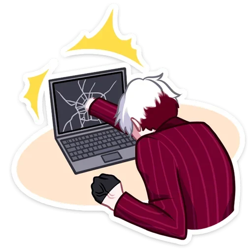 👊 Стикер «Виктор без надписей» для Telegram
