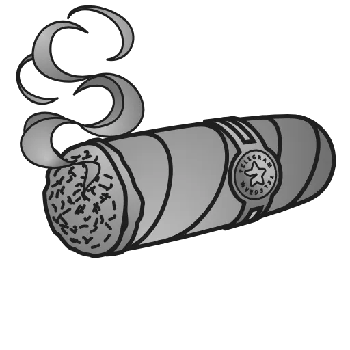 🎁 Эмодзи «Vintage Cigar» для Telegram