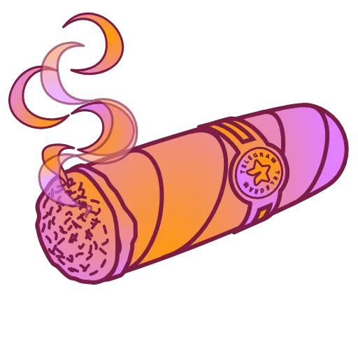 🎁 Эмодзи «Vintage Cigar» для Telegram