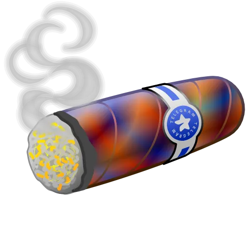 🎁 Эмодзи «Vintage Cigar» для Telegram