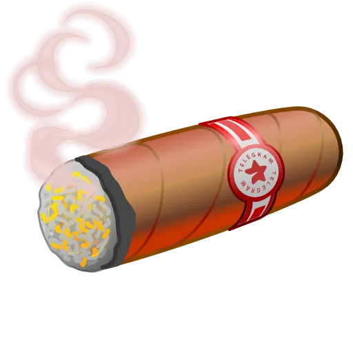 🎁 Эмодзи «Vintage Cigar» для Telegram