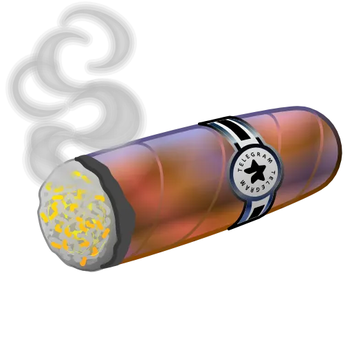🎁 Эмодзи «Vintage Cigar» для Telegram
