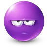 🤩 Эмодзи «Purple Face Emoji» для Telegram