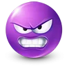 🤩 Эмодзи «Purple Face Emoji» для Telegram
