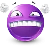🤩 Эмодзи «Purple Face Emoji» для Telegram