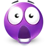🤩 Эмодзи «Purple Face Emoji» для Telegram