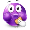 🤩 Эмодзи «Purple Face Emoji» для Telegram
