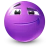 😏 Эмодзи «Purple Face Emoji» для Telegram