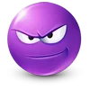 😠 Эмодзи «Purple Face Emoji» для Telegram