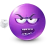🤩 Эмодзи «Purple Face Emoji» для Telegram