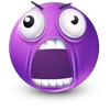 🤩 Эмодзи «Purple Face Emoji» для Telegram