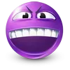 🤩 Эмодзи «Purple Face Emoji» для Telegram