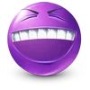 😁 Эмодзи «Purple Face Emoji» для Telegram