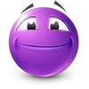 🤩 Эмодзи «Purple Face Emoji» для Telegram