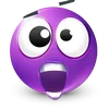 🤩 Эмодзи «Purple Face Emoji» для Telegram