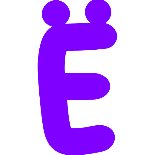🔤 Эмодзи «Violet» для Telegram
