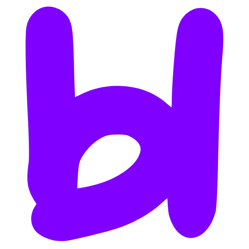 🔤 Эмодзи «Violet» для Telegram