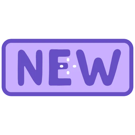 💜 Эмодзи «Фиолетовый набор букв, с анимацией» для Telegram