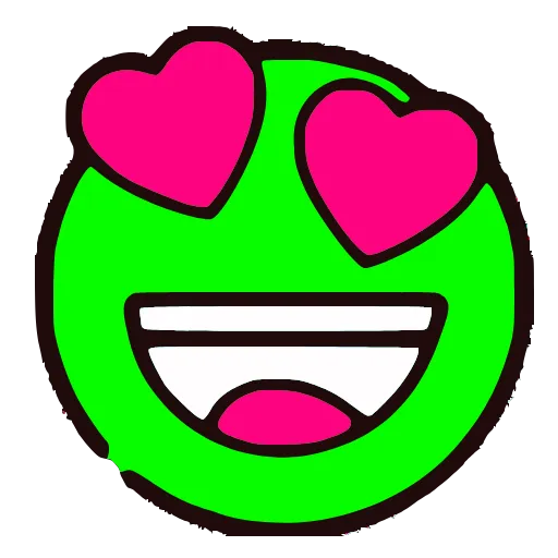 💚 Эмодзи «Вырвиглазное» для Telegram